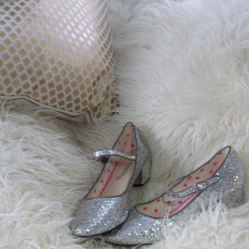 Johnnie B (Boden) Sparkly Mary Jane Heels